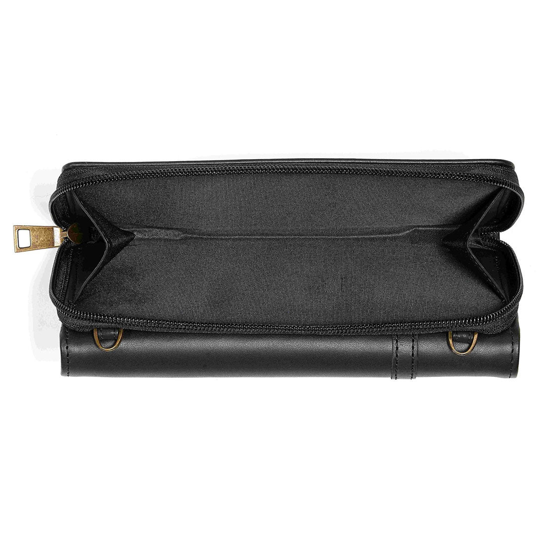 AWST Int'l Snaffle Bit Leather Cross Body Wallet - Image 8