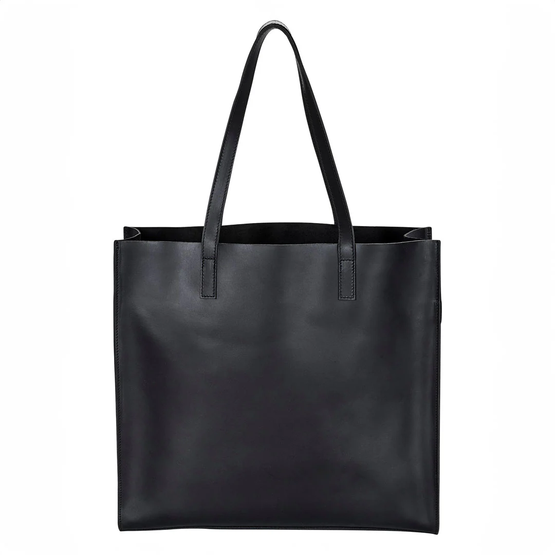 AWST Int'l Snaffle Bit Leather Tote Bag - Image 6