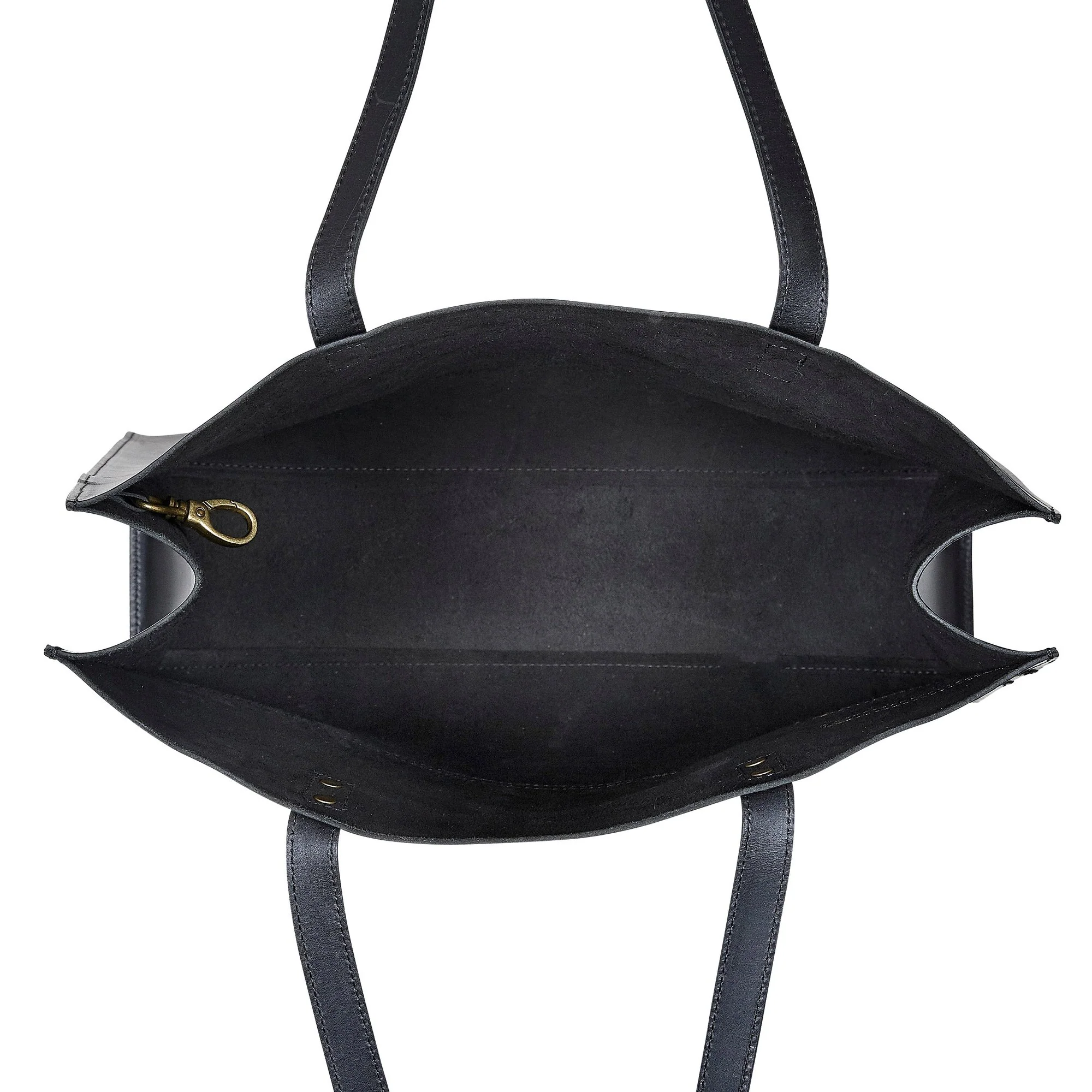 AWST Int'l Snaffle Bit Leather Tote Bag - Image 7
