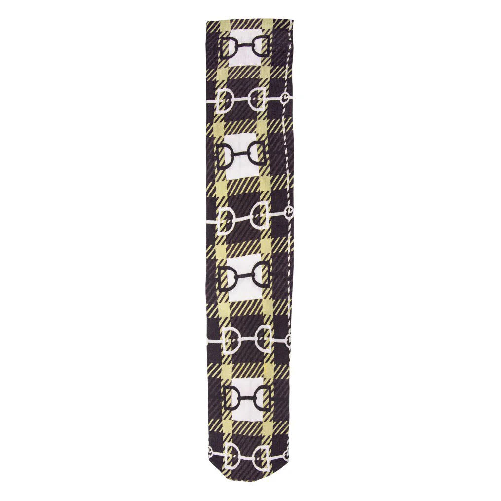 AWST Int'l Snaffle Bit Plaid Socks - Image 2