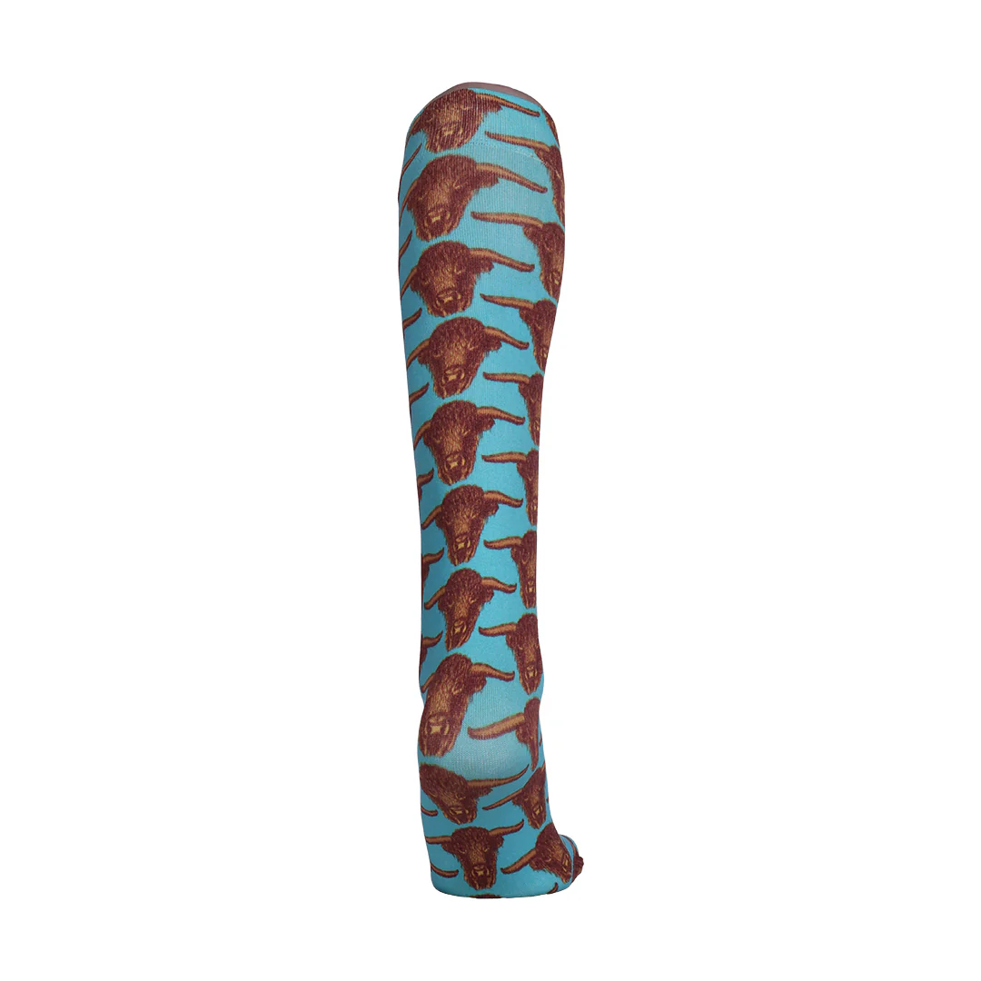 AWST Int'l Vintage Bull Head Boot Socks - Image 3