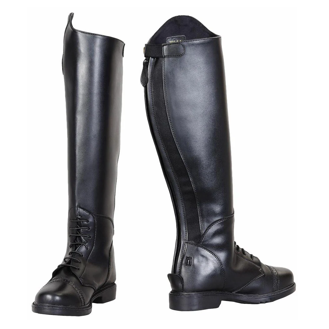 TuffRider Children's Starter Back Zip Field Boots in Synthetic Leather - Image 2