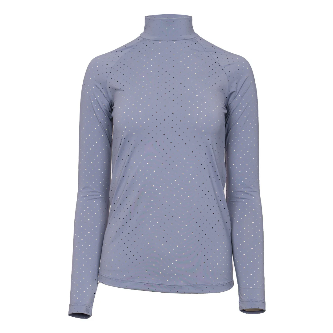 Dapplebay Aircut Mock Neck LS Top-Moonrise - Image 7