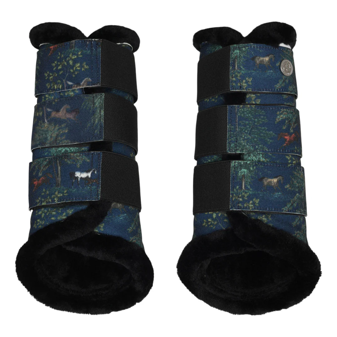 Dapplebay Autumn Toile Brush Boots - Image 3
