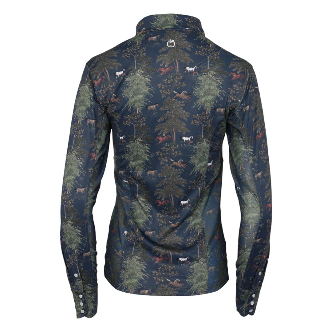 Dapplebay Autumn Toile Western Top - Image 3