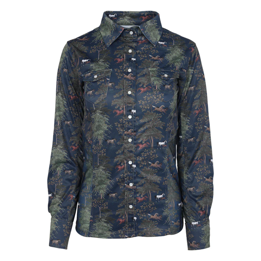 Dapplebay Autumn Toile Western Top - Image 5