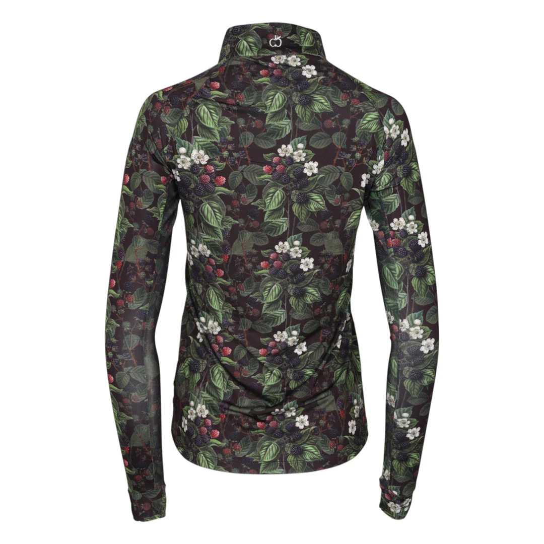 Dapplebay Blackberry Daze 1/4 Zip Riding Top - Image 3