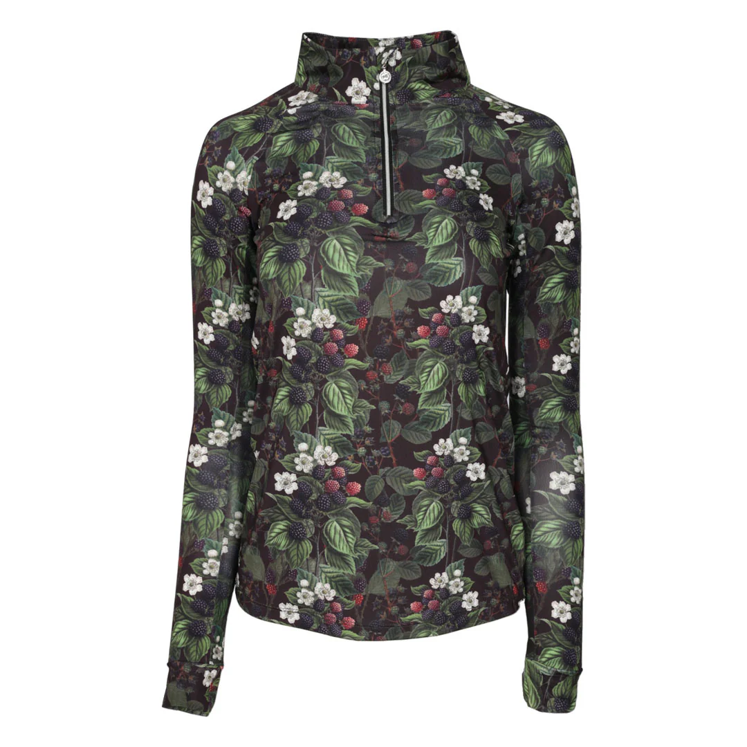 Dapplebay Blackberry Daze 1/4 Zip Riding Top - Image 5