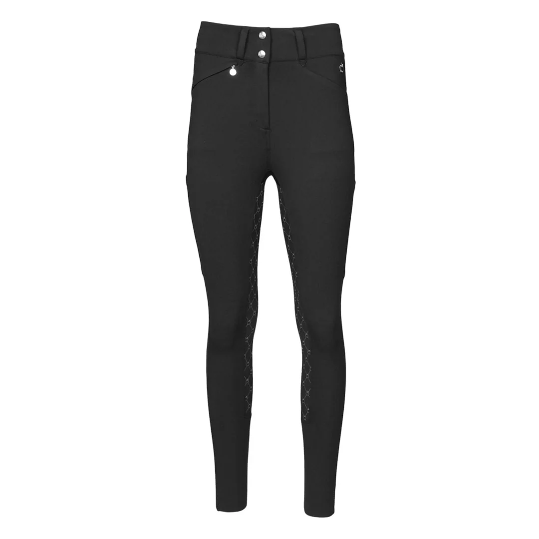 Dapplebay Compression Full Seat Breeches-Black - Image 4