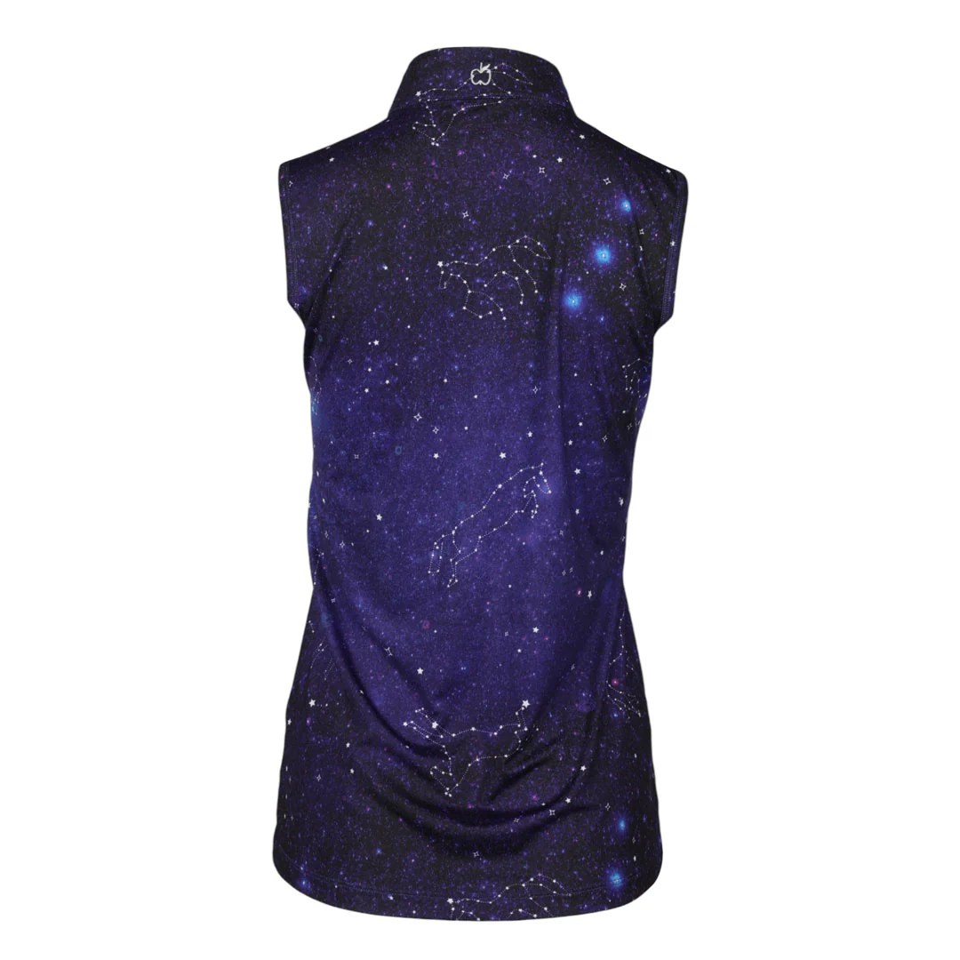 Dapplebay Constellation 1/4 Zip Light Riding Top-Sleeveless - Image 2