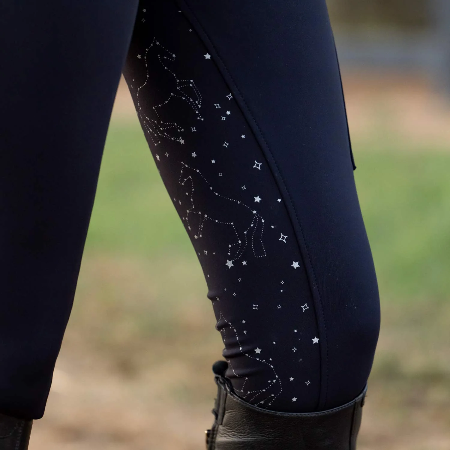 Dapplebay Constellation Compression Breeches- Black - Image 6