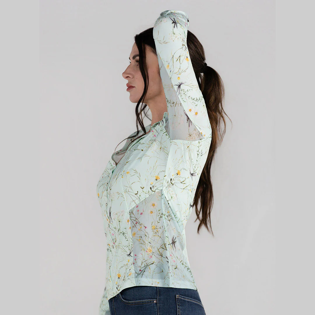 Dapplebay Dragonfly Meadow Western Riding Top - Image 4