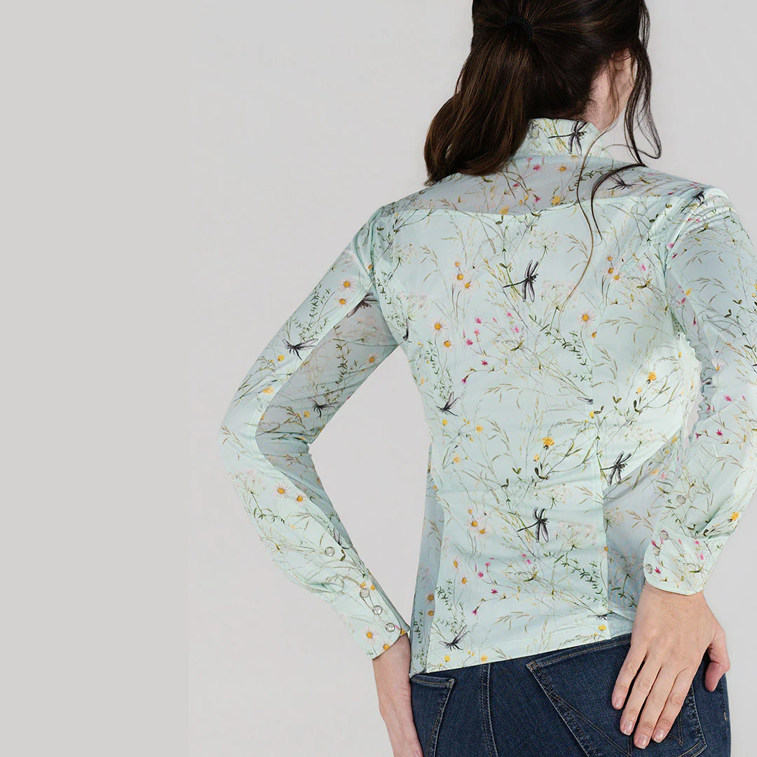 Dapplebay Dragonfly Meadow Western Riding Top - Image 5