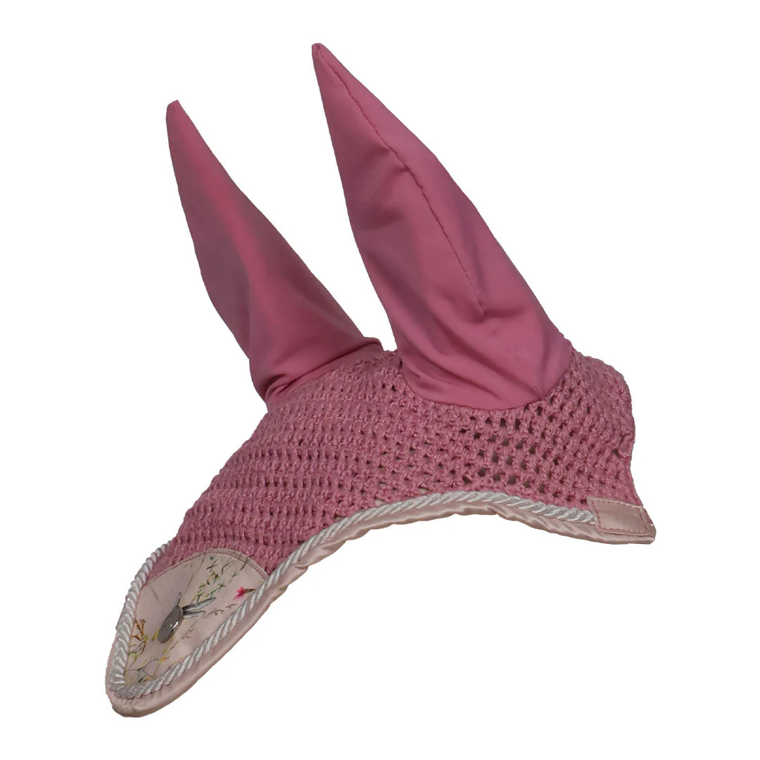 Dapplebay Dragonfly Meadow Pony Fly Veil-Light Pink - Image 2