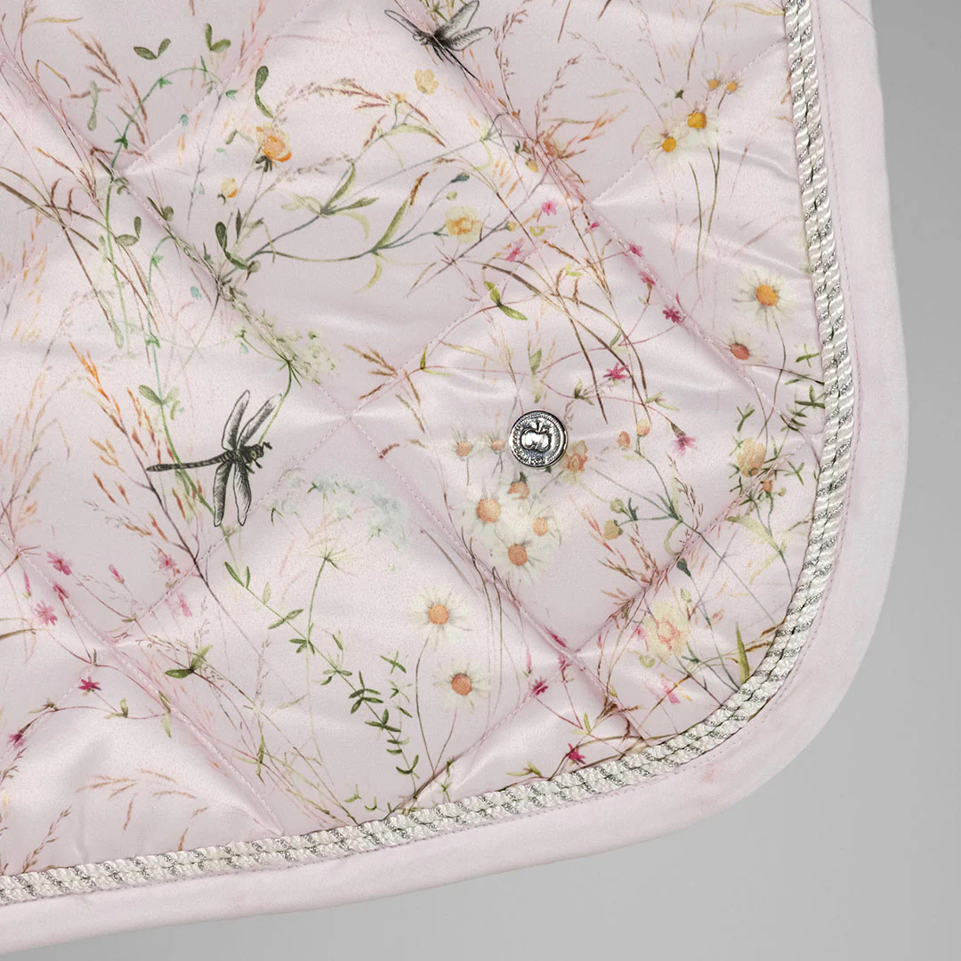 Dapplebay Dragonfly Meadow Pony Saddle Pad-Light Pink - Image 3