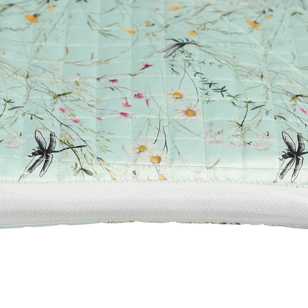 Dapplebay Dragonfly Meadow Western Saddle Pad-Green - Image 7