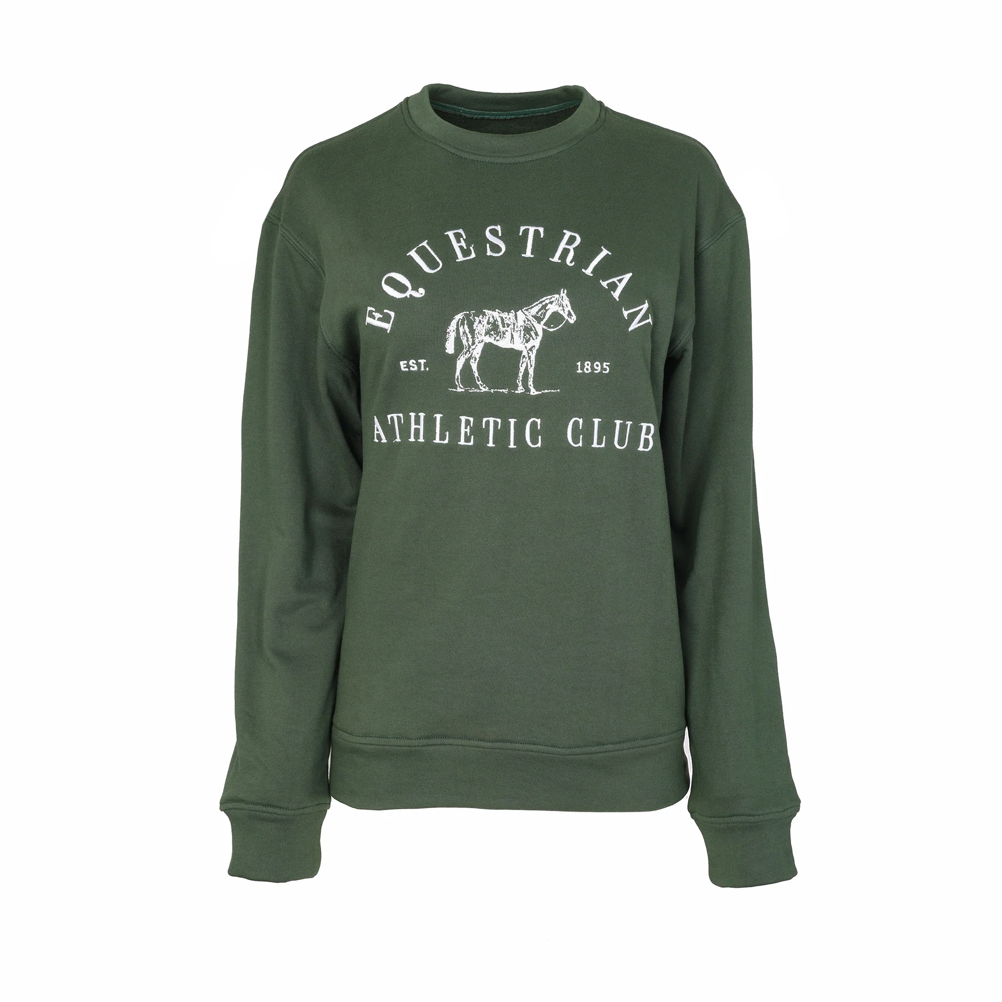 Dapplebay Equestrian Athletic Club Sweatshirt - Embroidery - Image 3