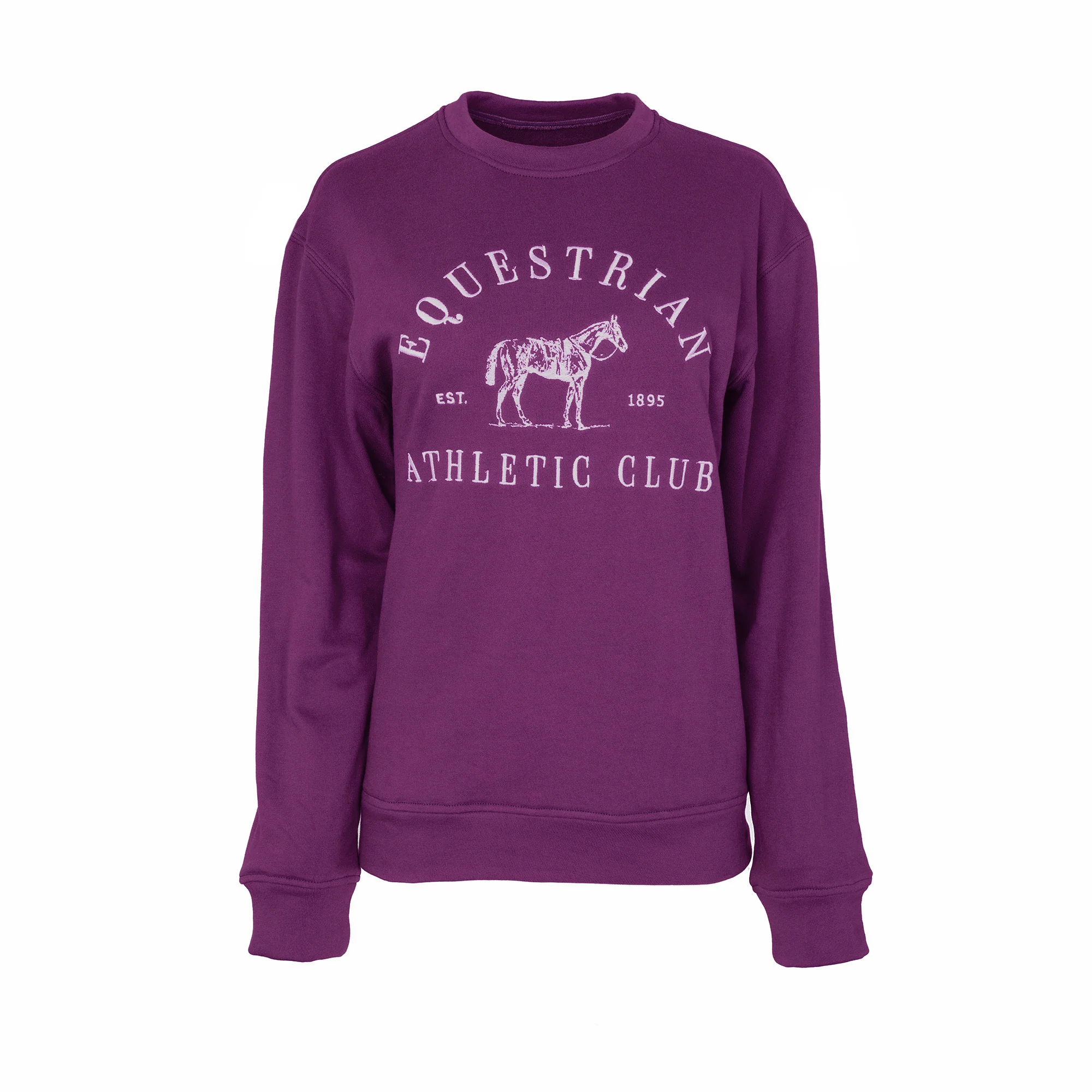 Dapplebay Equestrian Athletic Club Sweatshirt - Embroidery - Image 6