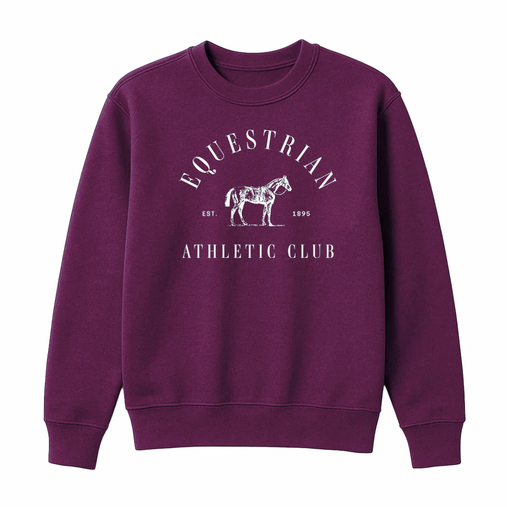 Dapplebay Equestrian Athletic Club Sweatshirt Kids - Image 3