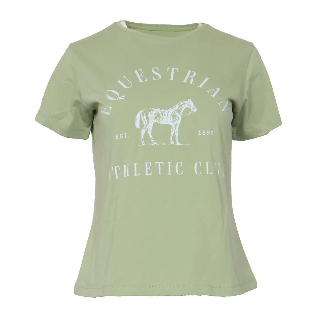 Dapplebay Equestrian Athletic Club Tee-Sage - Image 3