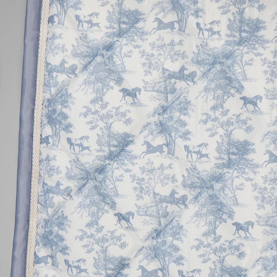 Dapplebay Equestrian Toile Dressage Saddle Pad-Moonrise - Image 2