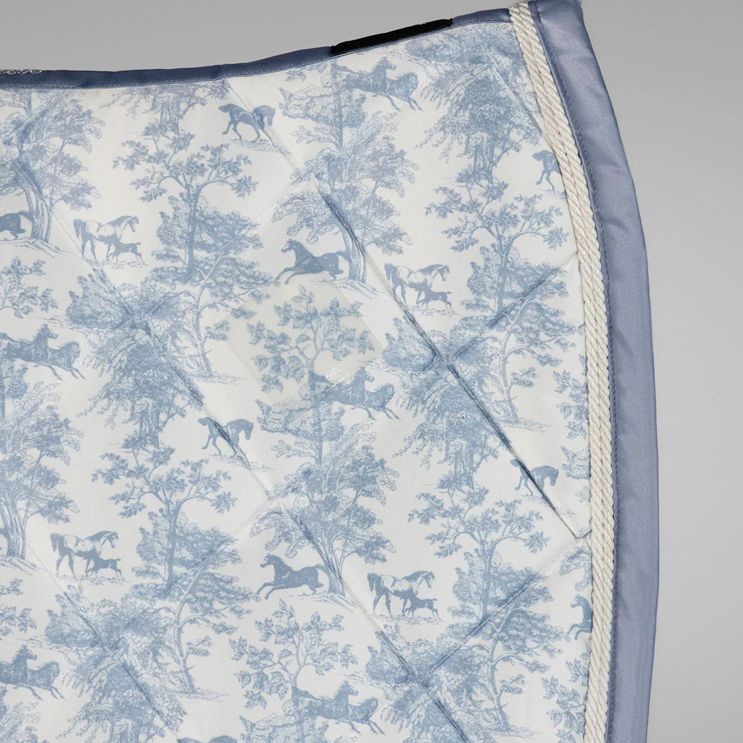 Dapplebay Equestrian Toile Dressage Saddle Pad-Moonrise - Image 3