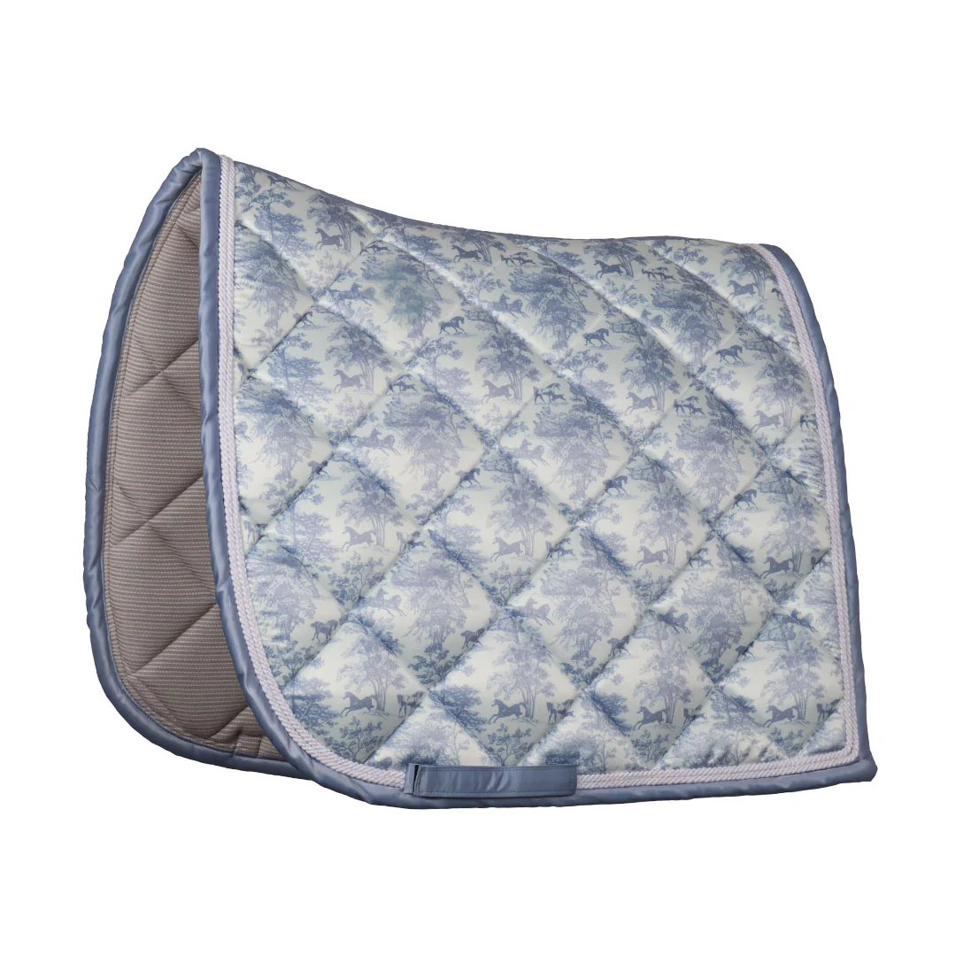 Dapplebay Equestrian Toile Dressage Saddle Pad-Moonrise - Image 6