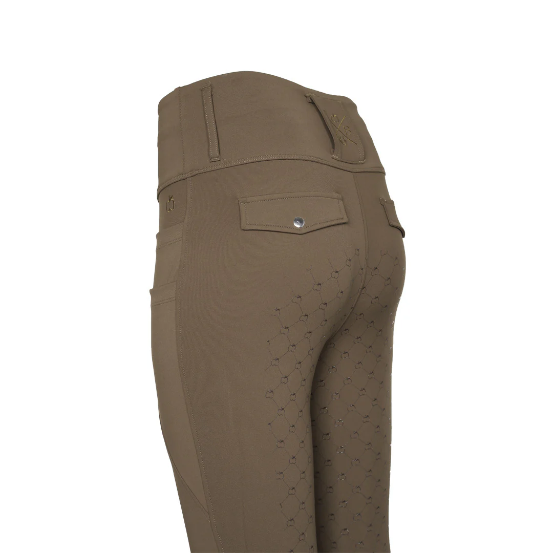 Dapplebay Essential Silicone Full Seat Tights-Chestnut - Image 3
