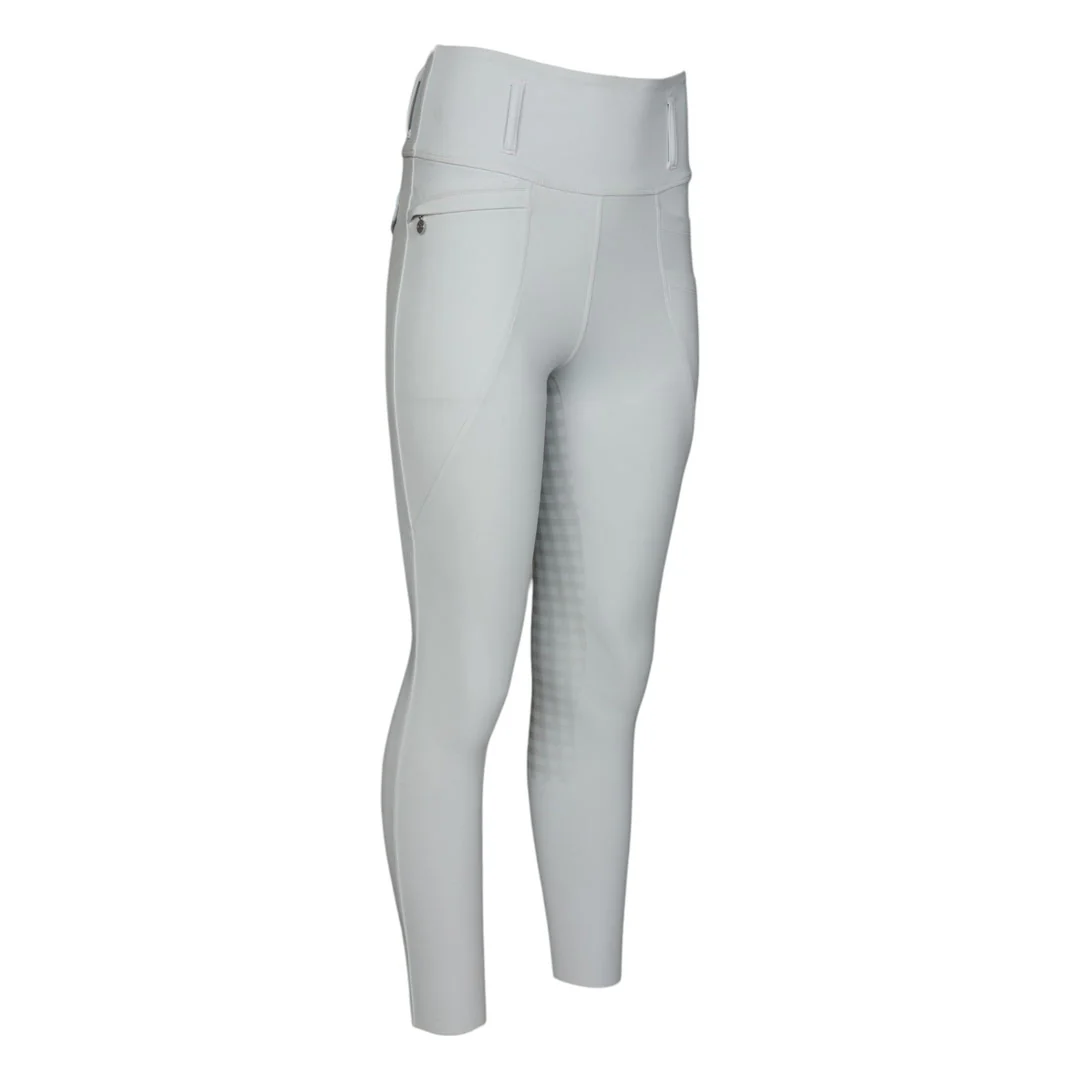 Dapplebay Gingham Essential Full Seat Tights-Light Grey - Image 4