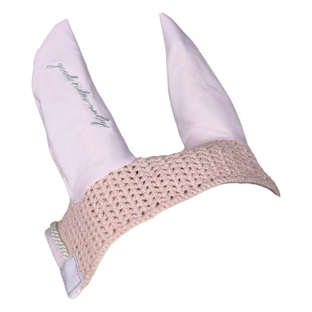 Dapplebay Gingham Fly Veil-Pink/White - Image 3