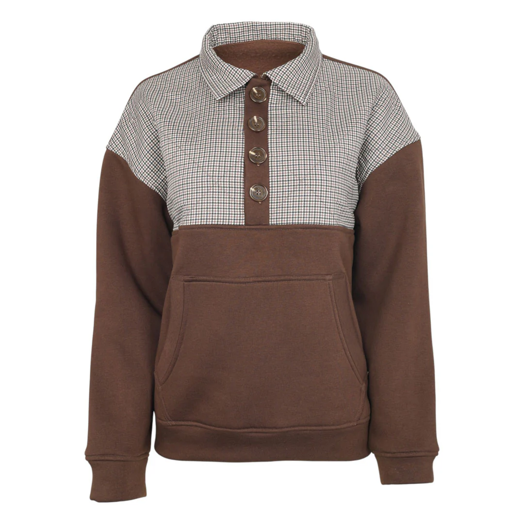 Dapplebay Heirloom 1/2 Zip Quilted Pullover - Image 3