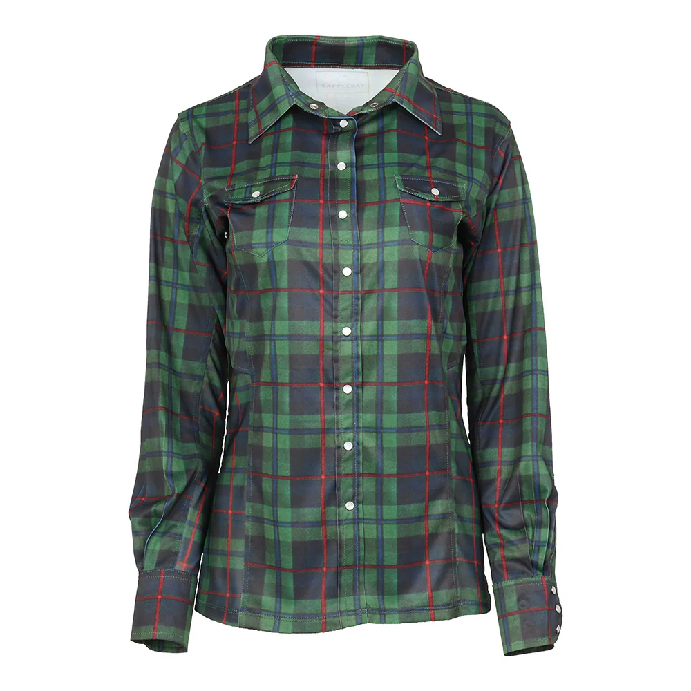 Dapplebay Holiday Plaid Western Top - Image 10