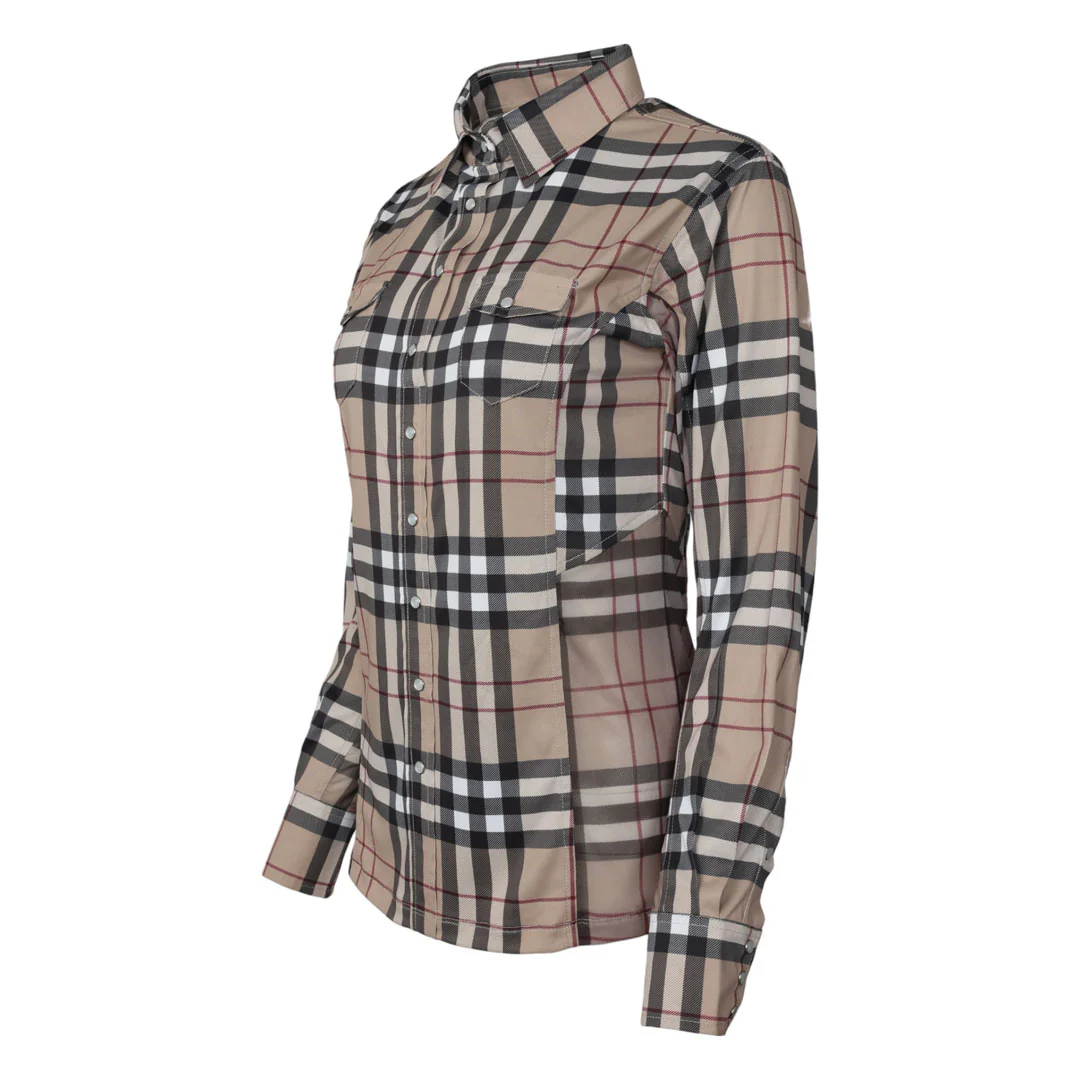 Dapplebay Holiday Plaid Western Top - Image 2