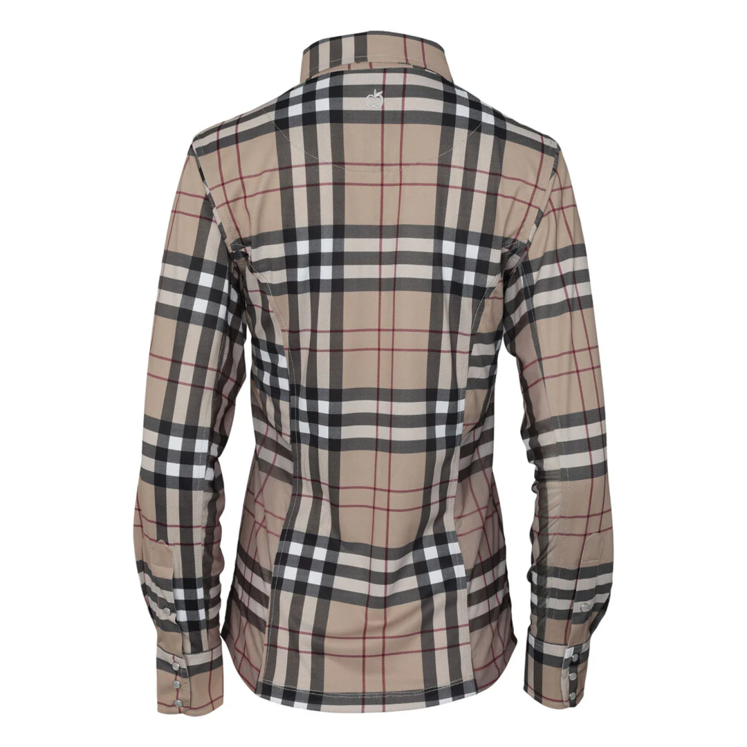 Dapplebay Holiday Plaid Western Top - Image 3