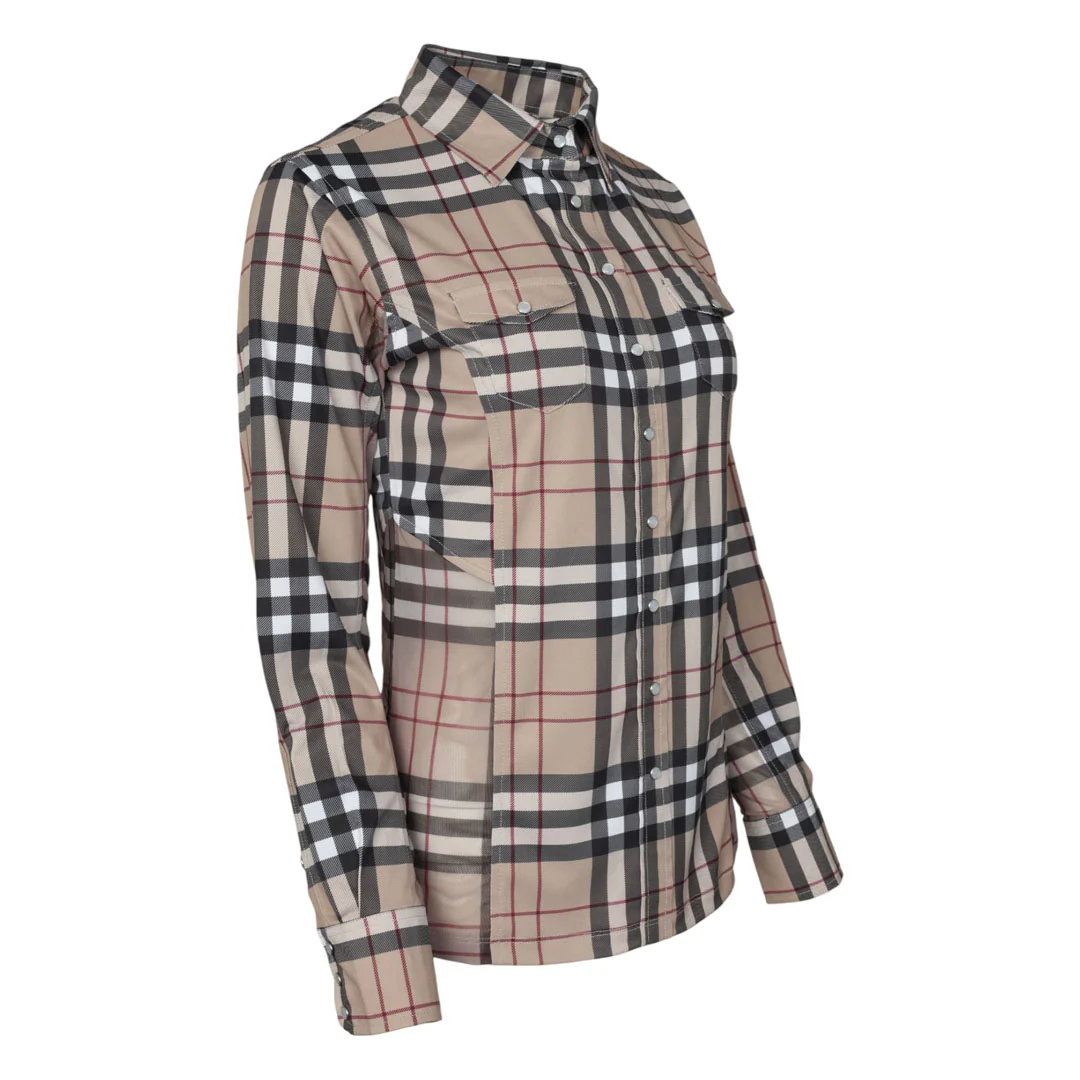 Dapplebay Holiday Plaid Western Top - Image 4