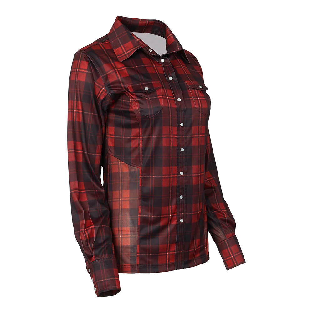 Dapplebay Holiday Plaid Western Top - Image 7