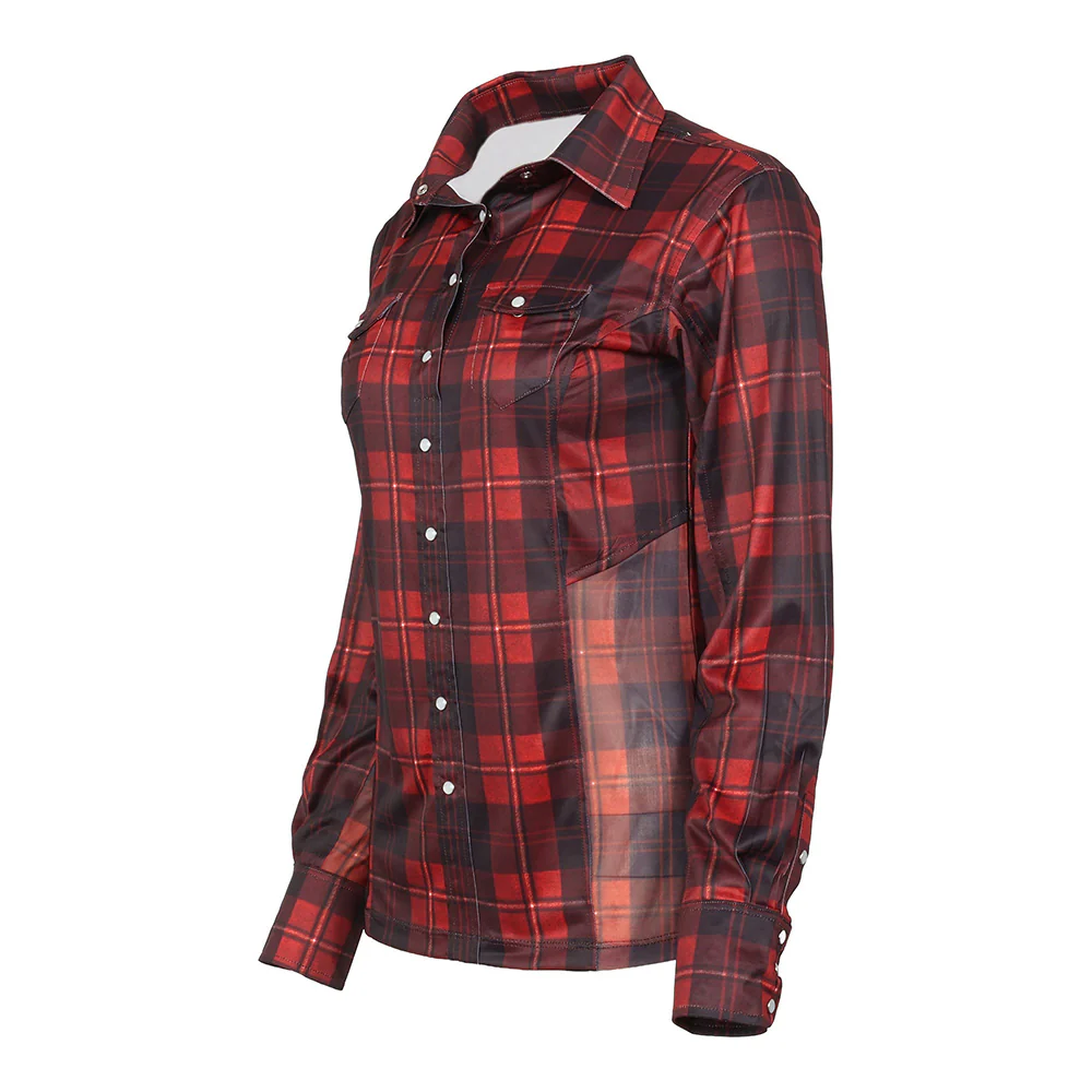Dapplebay Holiday Plaid Western Top - Image 8
