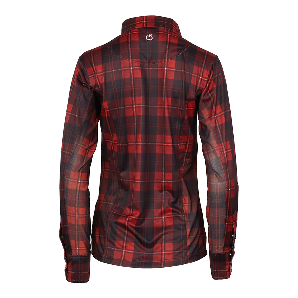 Dapplebay Holiday Plaid Western Top - Image 9