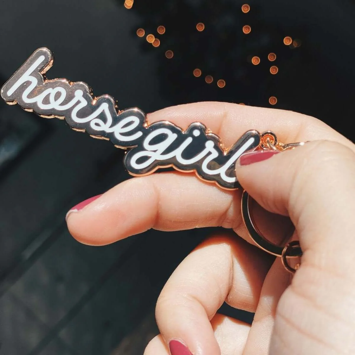 Dapplebay Horse Girl - Keychain - Image 3