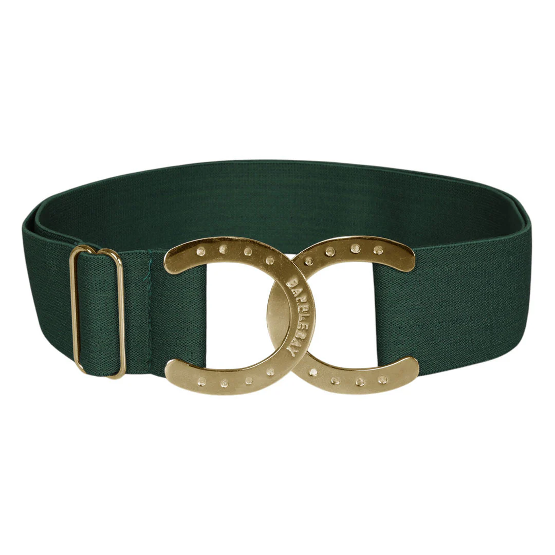 Dapplebay Horse Shoe Elastic Belt-Evergreen - Image 2