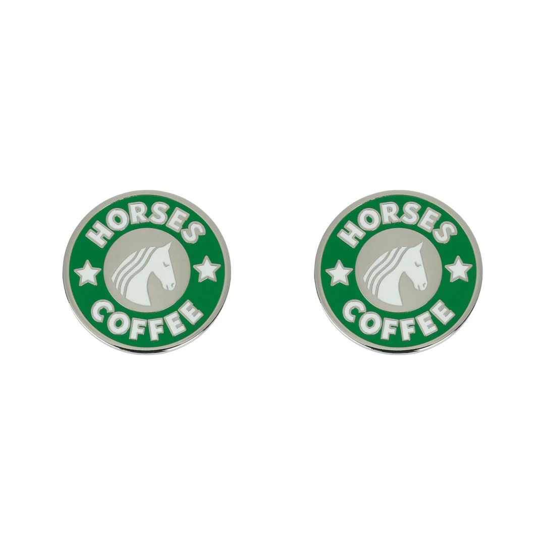 Dapplebay Horse Show Number Pins - Horses & Coffee - Image 2