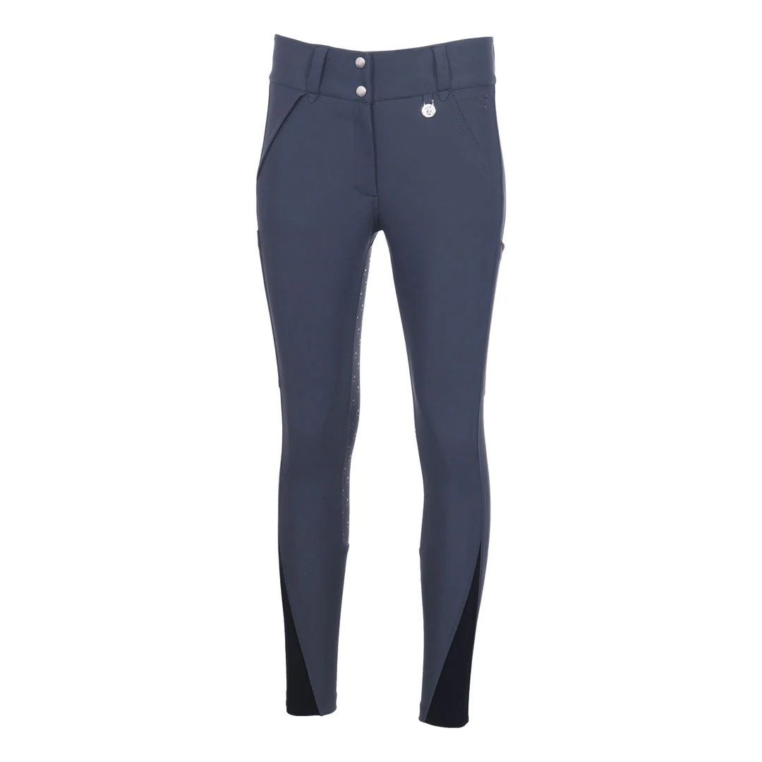 Dapplebay Hybrid Silicone Full Seat Breeches-Purple Dusk - Image 7
