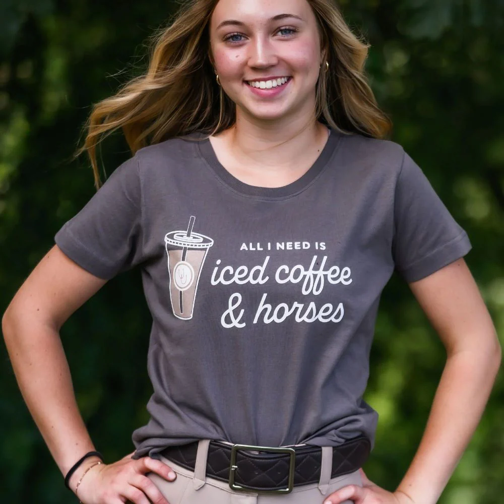 Dapplebay Iced Coffee & Horses Tee - Image 2