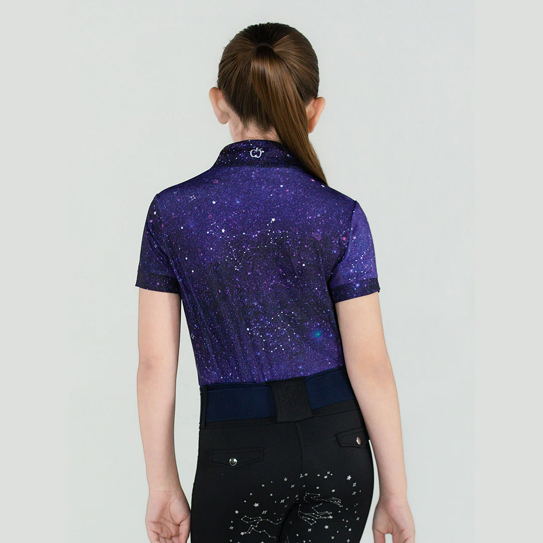 Dapplebay Kids Constellation 1/4 Zip - Short Sleeve - Image 2