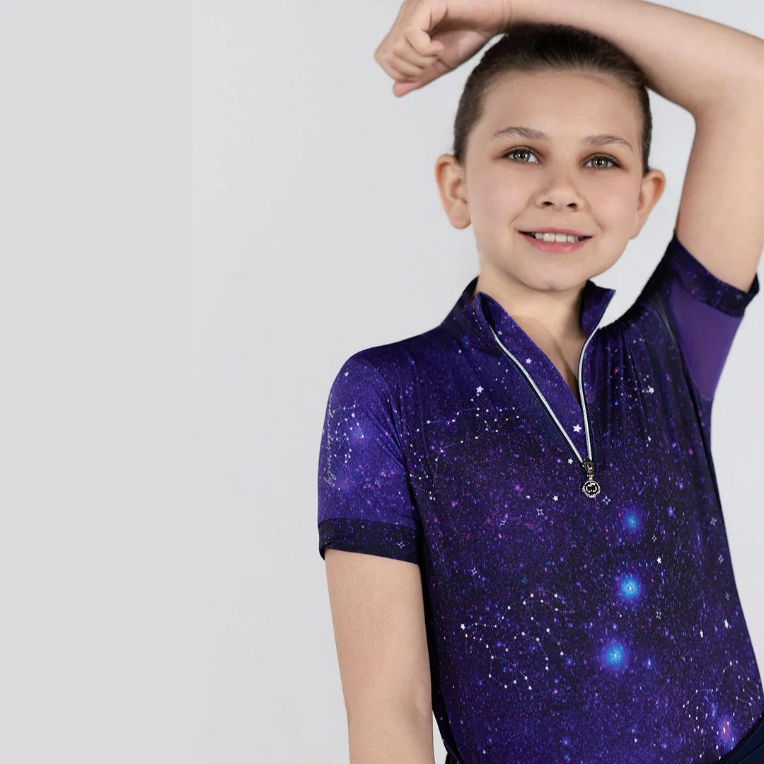 Dapplebay Kids Constellation 1/4 Zip - Short Sleeve - Image 3