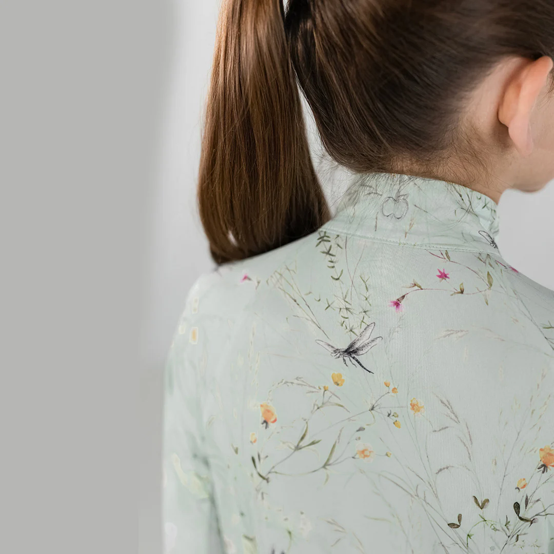 Dapplebay Kids Dragonfly Meadow 1/4 Zip - Long Sleeve - Image 4