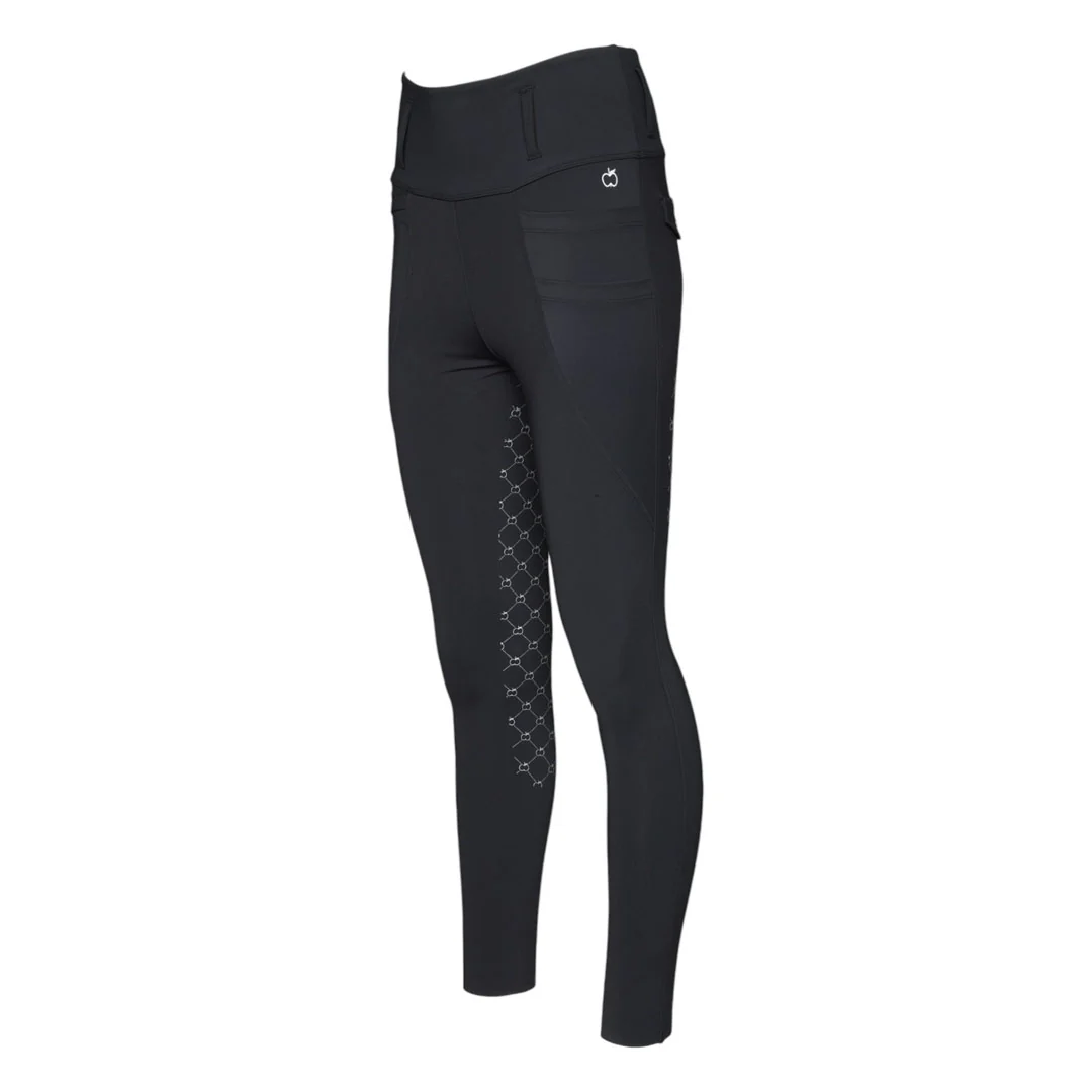 Dapplebay Kids Essential Full Seat Tights-Black - Image 2