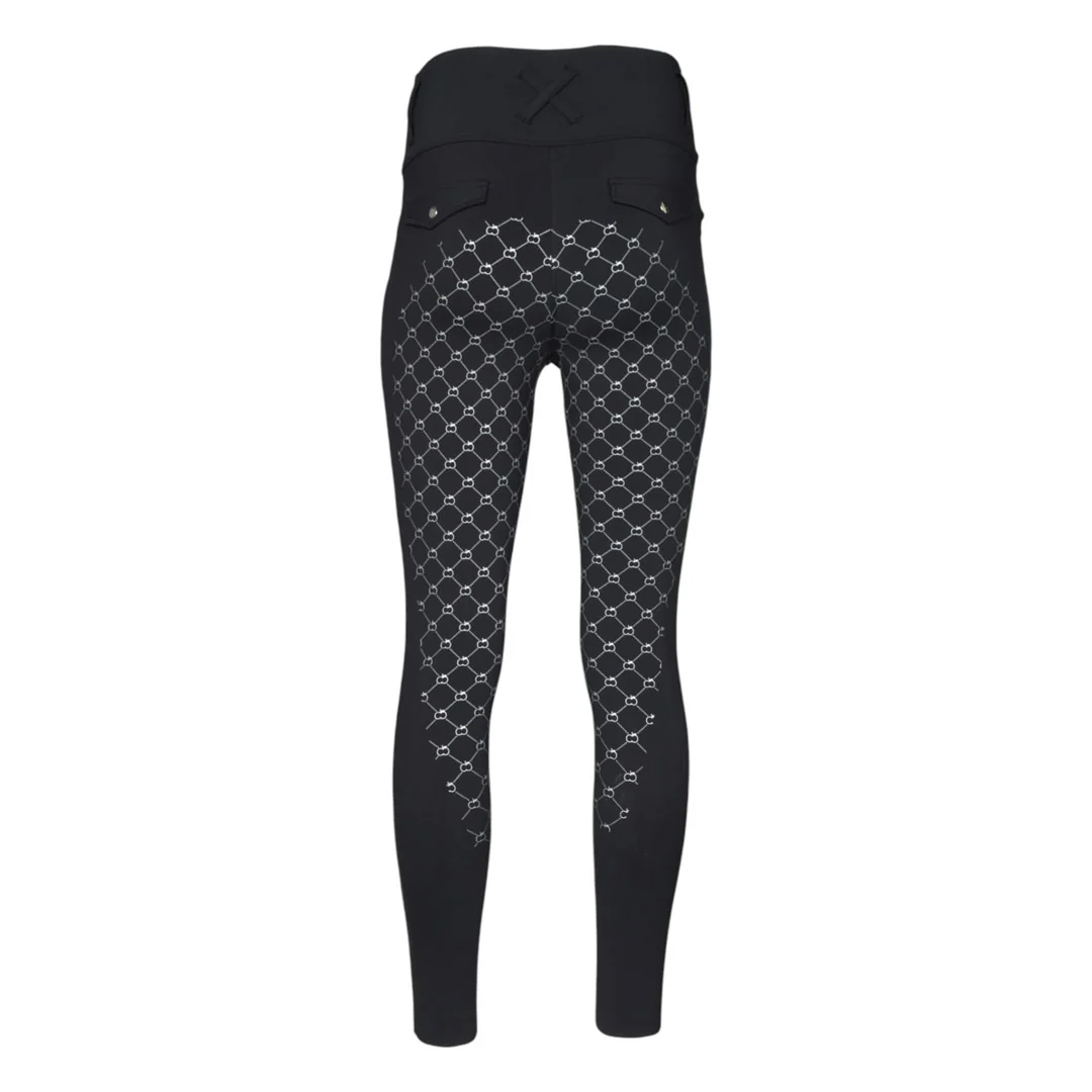 Dapplebay Kids Essential Full Seat Tights-Black - Image 3