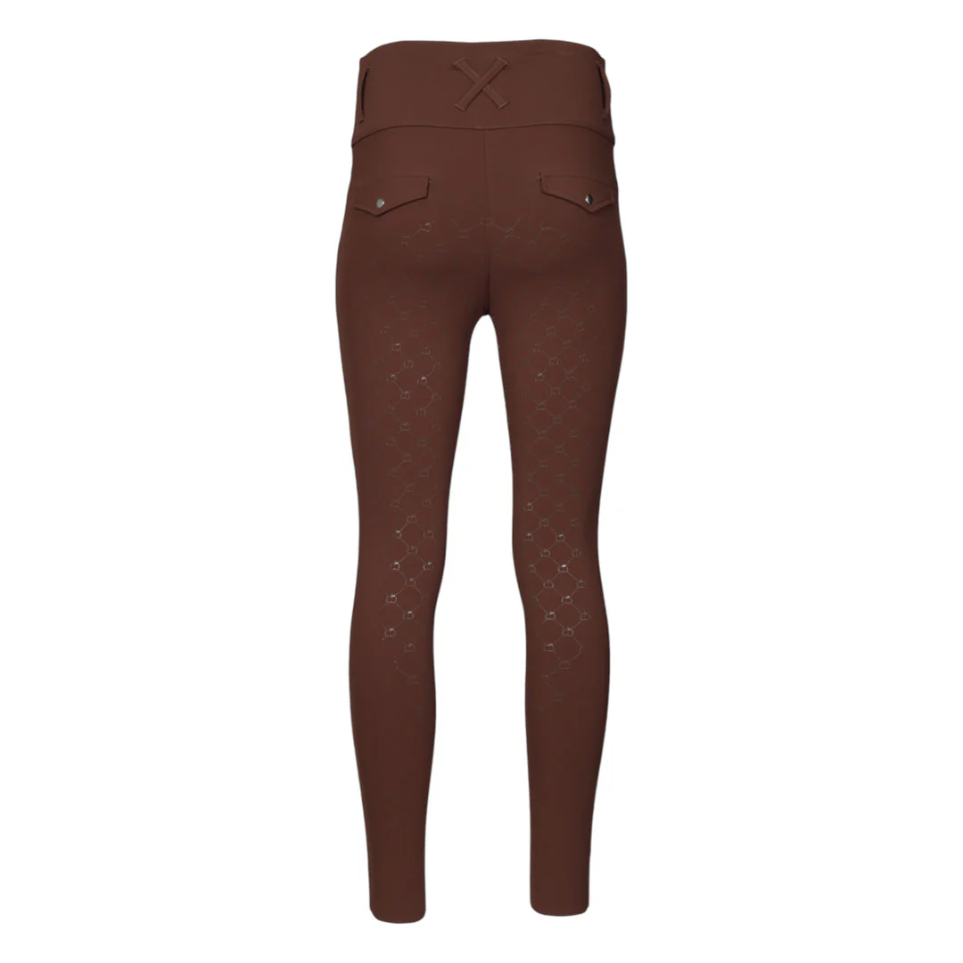 Dapplebay Kids Essential Full Seat Tights-Chocolate - Image 3