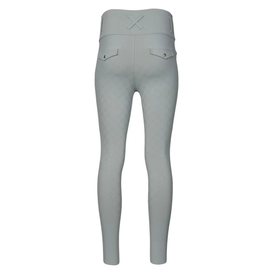 Dapplebay Kids Essential Full Seat Tights-Grey - Image 3